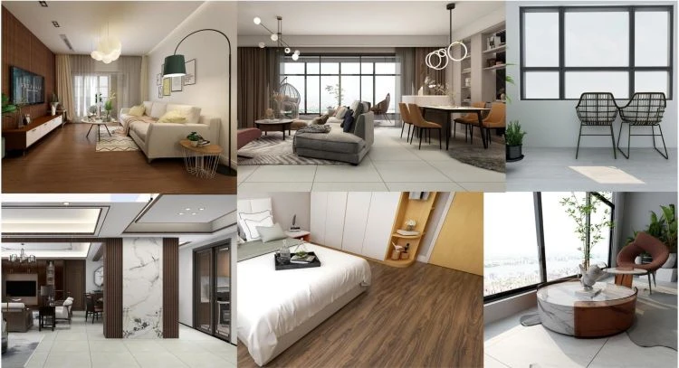 application of pvc tile flooring