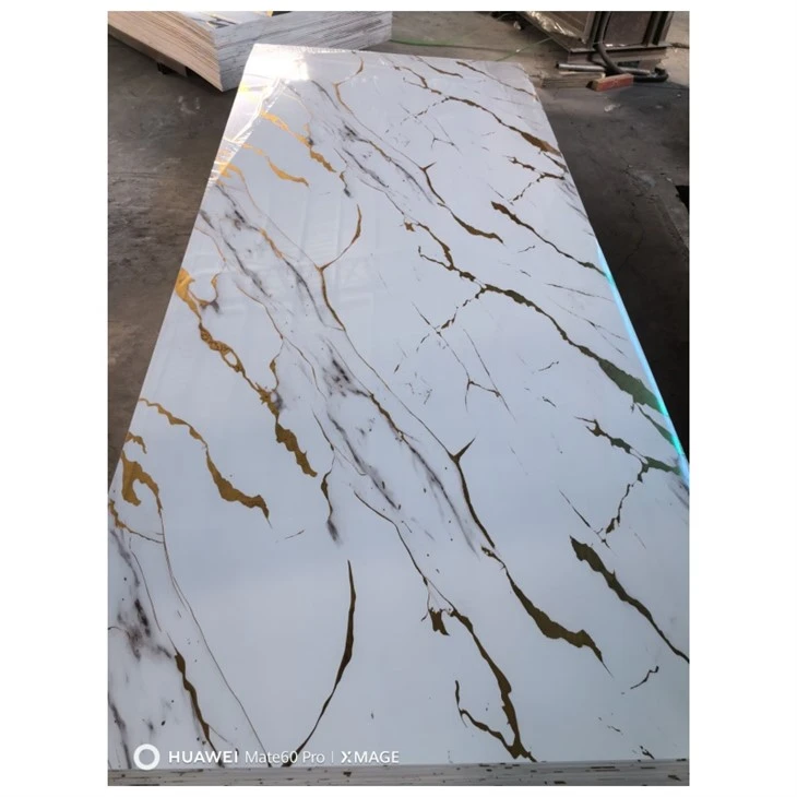 PVC zidni panel UV marmol premaz